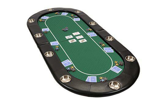 Características: Mesa de Juego Poker Azúl 96 Crupier Mesa de poker cash  para 9 jugadores y el crupier. Medidas: 245 m de largo x 110 m.…