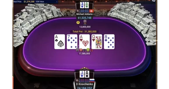Dmitry Kravchenko derrota a Michael Addamo y gana $1,75 millones en GG Million$