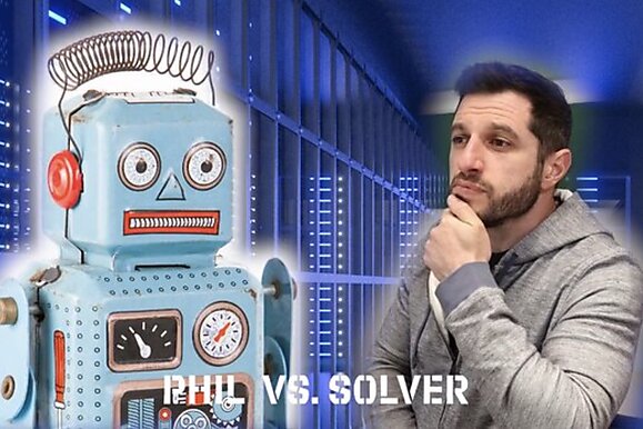 Phil vs Solver: ¿Abandonar un set en un bote de 4-bet?