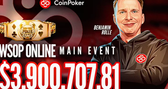 Benjamin 'bencb789' Rolle se tomó revancha y ganó el Main Event de la WSOP Online 2025