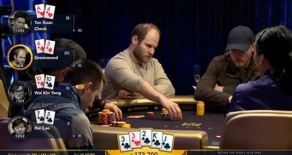 Hay millones en juego, ¡y tengo un 6 alto! Sam Greenwood analiza su mayor bluff hasta la fecha