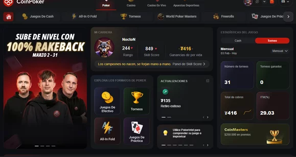 HUD integrado, All-In or Fold y 6-Card Omaha: lo que les espera a los jugadores en el nuevo software de CoinPoker