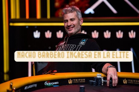 Nacho Barbero ya es parte de la Élite de los mejores jugadores de torneos en vivo