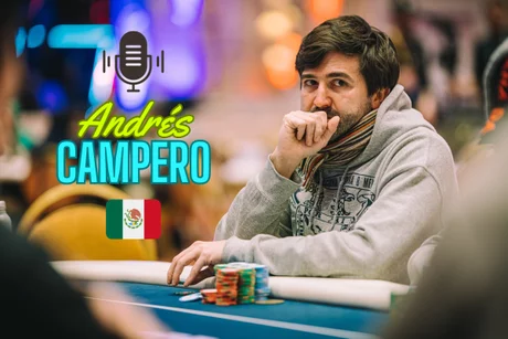 Andrés Campero: De un freeroll online a su mejor cobro en vivo en el WPT World Championship 2023