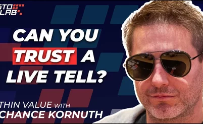 Consejos de poker en vivo de Chance Kornuth: tells, missclicks y bancos de tiempo