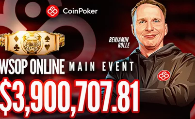 Benjamin 'bencb789' Rolle se tomó revancha y ganó el Main Event de la WSOP Online 2025