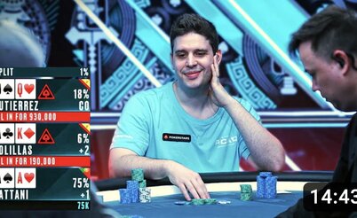 Zeros: ¡Triple all-in para ganar el torneo en el PCA Bahamas!