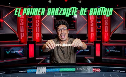 Julio “Bartolo” Belluscio ganó su primer brazalete de la World Series of Poker