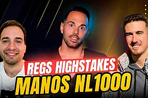 Solver Kings: Revisión de manos con regulares High Stakes