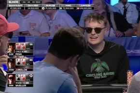Manos destacadas de la mesa final: El inusual overcall con dieces de Han Feng