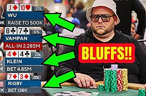 Los mejores bluffs de la World Series Of Poker 2023 según PokerGo