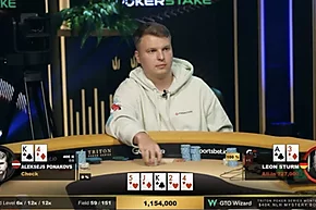Lo mejor de lo mejor: Leon Sturm y Alexey Ponakovs analizaron su propia mano